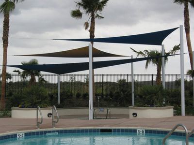 Cali Shade Sails service area project example
